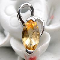 【【新款】天然黃水晶鑲嵌掛墜/吊墜 925銀度白金吊墜 心の眼圖片】【新款】天然黃水晶鑲嵌掛墜/吊墜 925銀度白金吊墜 心の眼 - 東海縣溫泉鎮福晶祥水晶制品廠