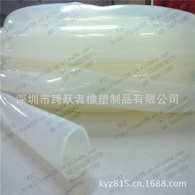 【大口徑硅膠管 工廠直供環保無味鉑金硫化食品級硅膠管 FDA檢測】價格,廠家,圖片,橡膠管,深圳市跨躍者橡塑制品-