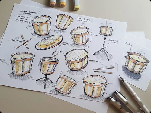 設計師的產品手繪效果